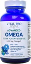 Vital Pro Naturals - 고급 오메가 야생 잡힌 노르웨이어 물고기 오일 2350mg의 높은 효능 오메가 3 지방산 보충제 EPA DHA 및 DPA 뇌와 심장 60 Softgels (포장 할 수있다 Vary)