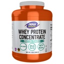 지금 음식 스포츠 영양, Whey Protein Concentrate, BCAAs, Unflavored 분말, 5-Pound를 가진 24 G