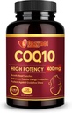 Omega 3 & PQQ, 심장 건강 & 에너지 생산을 위한 강력한 산화 방지제, 120 조사를 가진 CoQ10 400mg Softgels