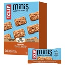CLIF BAR 미니 - 크런치 땅콩 버터 - 유기 귀중품 - 5g Protein - Non-GMO - Plant Based - Snack-Size Energy Bar - 0.99 oz. (20 Pack)