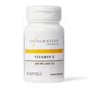 통합 치료 비타민 E - 심혈관 건강 지원을위한 산화 보충 * - 하트 지원 * - Dairy-Free & Gluten-Free - 60 비타민 Softgels (60 인분)
