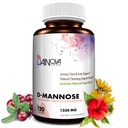 Dainova D Mannose 1350mg with Cranberry I D-Mannose 캡슐 UTI 예방, Urinary Tract Support, 여성을위한 Urinary Tract 건강, & Cleanse. W/Hibiscus & Dandelion의 120의 포도당