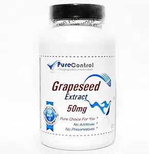Grapeseed Extract 50mg // 100 캡슐 // Pure // PureControl 보조제