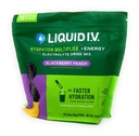 액체 I.V. Hydration Multiplier + 에너지 음료 혼합, 블랙 베리 복숭아 (26 팩)