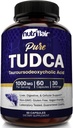 NutriFlair Pure TUDCA 1000mg - 프리미엄 Tauroursodeoxycholic Acid Bile Salts, Detox & Cleanse, Non-GMO, 글루텐 - 무료. Liver, Kidney & Gallbladder 지원 - 미국, 60 캡슐