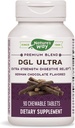 Nature's Way DGL ULTRA 10 : 1 추가 강도, 75 mg / 서빙, 독일 초콜릿 맛, 90 Chewables, 2 팩 (패키지 May Vary)