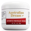 Australian Dream Arthritis Pain Relief Cream - Soothing & Non-Greasy - 강력한 Topical 관절염 통증 완화 - 근육 통증이나 관절에 좋은 - 4 oz Jar