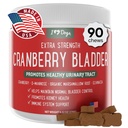 iHeartDogs Extra Strength Urinary, Bladder, and Kidney Support for Dogs – Cranberry, D-Mannose & Echinacea는 Urinary Tract Health, Strengthens Weak & Incontinent Bladder를 유지합니다.