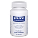 순수한 캡슐에 넣기 Methylcobalamin 1,000 mcg - 기억 & Nerve 건강에 비타민 B12 보충교재 - 프리미엄 비타민 B12 캡슐 - 180의 캡슐