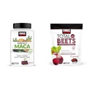 동력 인자 Maca & Beet 60 Maca Chews를 가진 연약한 Chews 뭉치 및 에너지, 체력 및 심장 건강을 위한 60 Beet Chews