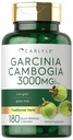Carlyle Garcinia Cambogia Extract | 3000mg | 180 캡슐 | 비 GMO, 글루텐 무료 보충