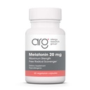 알레르기 연구 그룹 Melatonin 20mg - 순수한 Melatonin, 성인, 수면 보조, 높은 복용량, 채식 캡슐에 대한 추가 강도 - 60 개