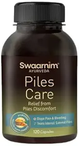 여성 건강을위한 Piles Care Ayurvedic 건강한 보충제, 100 % 천연 - 추가 화학 물질 및 글루텐 없음, 120 캡슐