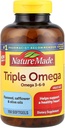 트리플 오메가 3-6-9, 150 Softgels 가치 크기, 심장 건강을 위한 오메가 보충교재