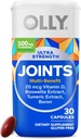 OLLY Ultra Joint Softgels, Boswellic Extract, Turmeric, 비타민 D, Boron, 30 일 공급 - 30ct