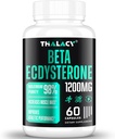1200MG beta Ecdysterone 보충교재, 98% Lean 근육 질량, 운동 성과 & 힘, 60의 캡슐을 위한 최대 순수성 Ecdysterone 보충교재