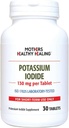 칼륨 Iodide 130 mg KI 보충교재 | Thyroid 지원을 위한 30의 정제 | Iodine - YODO Naciente