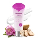 여성용 에스트로겐 크림 Menopause Relief : 호르몬 균형, 핫 플래시 및 Menopause 지원을위한 자연 생식 에스트로겐 크림 - 얼굴, 팔 및 복부를위한 화제 Phytoestrogen 크림 - 4 Oz