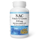 자연적인 요인 N-Acetyl-L-Cysteine 500 mg - 건강한 간결 & Lungs를 지원하십시오 - 산화 방지제 지원 보충교재 지원 면역 체계 건강 - 90의 채식주의자 캡슐 (90의 서빙)