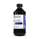 양자 영양 실험실 액체 아연 보충교재 하락 - 성인을 위한 아연 황산염 탄미익, 서빙 당 25mg, 대사 기능 & 면역 지원 - 8개 Fl Oz 병