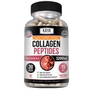 Kaya Naturals Multi Collagen Peptides Complex Powder for Women and Man, Vital for Hair, Skin, Nails, Anti-Aging, Type I, II, III, V & X Collagen Protein Blend | 캡슐 - 30 카운트 보충교재