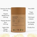 Jamaican Sea Moss + Apple Cider Vinegar (비건 바다 모스)