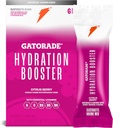 Gatorade Hydration Booster Electrolyte 음료 믹스 파우더 패킷, Citrus Berry, Advanced Electrolyte Blend, 추가 색상 없음, 인공 감미료 없음, 필수 비타민 A, C, B3, B5, B6, 20 Fl Oz, (6 팩)
