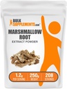 BulkSupplements.com Marshmallow 루트 추출 분말 - Marshmallow 루트 보충, 초본 보충 - 글루텐 무료, 서빙 당 1.2g, 250g (8.8 oz) (팩 1)