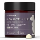 AnimalBiome Pet Probiotics - S. boulardii + FOS Probiotic 및 Prebiotic 분말 개 및 고양이 60g