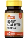 Sundance Horny Goat Weed Complex | 60 캡슐 | Maca, Tribulus Terrestris, L-Arginine | 채식주의, 비 GMO 및 글루텐 무료 보충