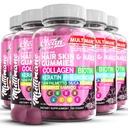 Biotin Keratin Hyaluronic 산 대나무 비타민 A C 비타민 D 비타민 E Folate를 가진 Multimane 교원질 Gummies는 청결한 Nutra에 의하여 Palmetto 실리카 B3 비타민 머리 피부와 못 Gummies를 보았습니다