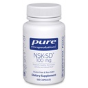 순수한 캡슐화 NSK-SD - 100 mg Nattokinase - 정상 혈액 순환을 위해 - 지원 Fibrinolytic 활동 * - 글루텐 자유로운 & 비 GMO - 120의 캡슐
