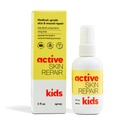 Active Skin Repair Kids First Aid Spray - 미니어처 컷, Wounds, Scrapes, Rashes, Sunburn 및 기타 피부 Irritations (3oz Spray)에 대한 비독성 및 천연 어린이 방부식 공식