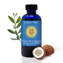C60 ESS60, Immune Support, Sleep Aid Rich in Antioxidants, Flexibility 및 Joint Support Supplement를 갖춘 코코넛 오일은 MCT Wellness for Energy Boost (4 oz)를 홍보합니다.