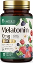 Melatonin 10 mg 빠른 용해, Melatonin은 성인, 여분 힘 Strawberry-Flavored 정제, 설탕 무료, 120 정제, 120 일 공급을 위한 자연적인 잠 지원 보충교재를 보충합니다