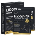 Sumifun 4% 리도카인 헝겊 조각, 무릎, 어깨, 근육, 자연적인 성분과 합동, Lidocaine FSA 또는 HSA를 가진 장시간 헝겊 조각