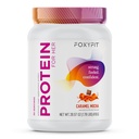 FoxyFit Protein for Her, Caramel Mocha Whey Protein Powder with CLA and Biotin for Healthy Glow (1.85 파운드)