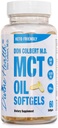 Dr. Colbert, MD MCT Oil Softgels | Keto Zone & Divine Health | 유기농 코코넛 1000mg | 60 Softgels