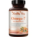 순수한 오메가 7 지방산 200 캡슐 900mg 자연적인 바다 Buckthorn 기름, NON-GMO 미국 만드는
