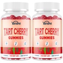 3300mg Tart Cherry Gummies for Uric Acid Cleanse, Sleep, Gout, Joint & Kidney Support - Celery Seed, Melatonin, 비타민 C - Detox & Antioxidant - 혼합 Berry 맛, 120 조사