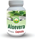 BASIC AYURVEDA 알로에 Vera 캡슐 - 460 MG | 지원 Gut 건강, 소화 건강 및 면역 건강 | 천연 초본 보충 | 균형 잡힌 성, Aloin Free | 40 캡슐