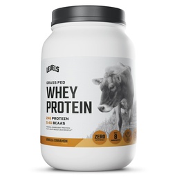 잔디 페더럴 익스프레스 Whey 단백질 분말, 인공 없음, 단백질의 24G, 바닐라 Cinnamon, 2LB