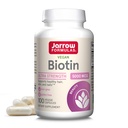 Jarrow Formulas® Biotin Ultra Strength 5000 mcg, 다이어트 보충, 헤어, 피부, 손톱 지원, 100 Veggie 캡슐, 최대 100 일 공급