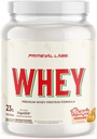 Primeval Labs Pure Whey Protein Concentrate | 근육의 성장과 회복 | 믹스 포뮬러 | Mazapan | 20 인분