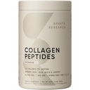 Sports Research Collagen Peptides - Hydrolyzed Type 1 & 3 Collagen Powder Protein Supplement for Healthy Skin, Nails, & Joints - 쉬운 혼합 바이탈 영양소 및 단백질, 여성 및 남성을위한 콜라겐