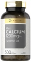 비타민 D3를 가진 Carlyle 칼슘 1200 mg | 300 Softgels | Non-GMO와 글루텐 자유로운 보충교재