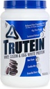 몸 영양 Trutein 높은 단백질 분말: 45% Whey, 45% Casein, 10% 계란 백색 단백질 Shake 혼합, 낮은 나트륨, 남자 & 여자를 위한 낮은 Carb 단백질 보충교재 분말, 과자 & 크림, 2lb