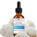 사자 Mane Tincture, 높은 효능, 두 배 추출, 60 매일 복용량