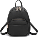 여성 소녀 가죽 배낭을위한 Barsine 미니 배낭 캐주얼 작은 Daypack 어깨 가방 포켓