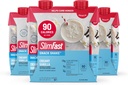 SlimFast 식사 Shake, 90 Calorie 섬유 Shake, 음료, 단백질 음료, 크림 바닐라, 12 조사 준비